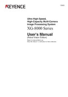 XG-8000 Series User's Manual [Robot Vision] (English)