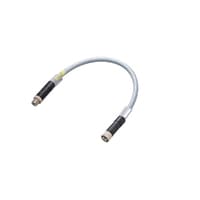 NQ-P8C03 - M12 female M12 male power supply cable 0.3 m