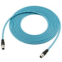 OP-88090 - Ethernet cable M12 4pin - M12 4pin 5m 