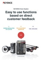 CV-X Series Easy to use functions based on direct customer feedback