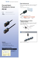 PZ-101 Series Built-in amplifier photoelectric sensors Catalogue