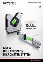 LS-9000 Series High-speed optical micrometer Catalogue