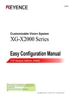 XG-X2000 Series Easy Setup Guide FTP Output Edition (NAS)