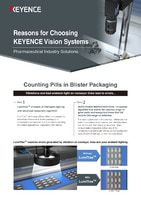 Reasons for Choosing KEYENCE Vision Systems: Pharmaceutical Industry Solutions [Counting Pills in Blister Packaging]