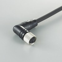 OP-85497 - Connector Cable M8 L-shaped 2-m PVC