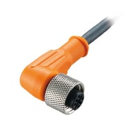 OP-87276 - Connector Cable M12 L-shaped 2-m PUR